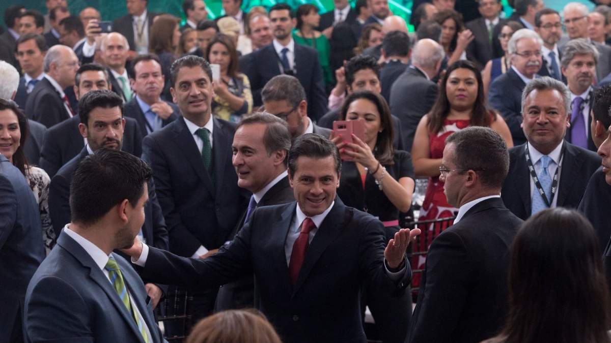 Los cercanos al entonces presidente priista