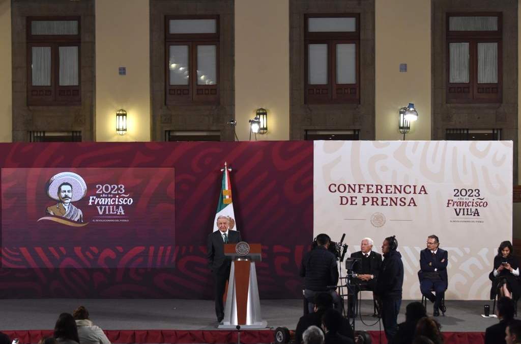 El presidente en Palacio Nacional