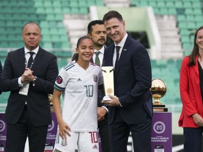 Selección mexicana femenil sub 20 perdió ante Estados Unidos la final del premundial de Concacaf