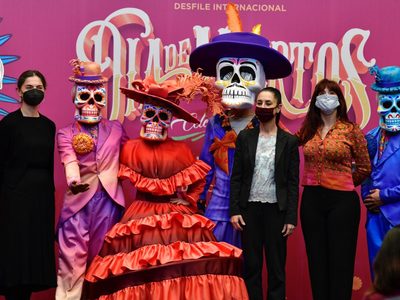 Anuncian Desfile Internacional de Día de Muertos en la CDMX; prevén 3.5 millones de asistentes