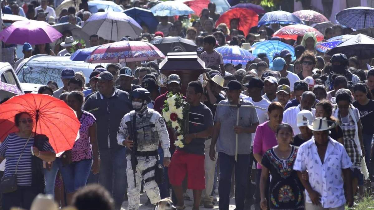 Velorio de Julián Saligán Rojas, exregidor y asesor legal del alcalde suplente electo de Copala