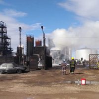 Denuncian “falta de preparación” de la empresa NAO tras la explosión en la refinería