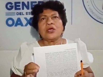 “Me tienen secuestrada”: Presidenta municipal de Matías Romero retenida en protesta por fuga