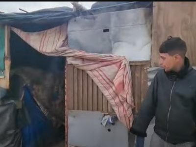Un joven de Plaza Huincul perdió parte de su brazo y necesita ayuda para terminar su casa