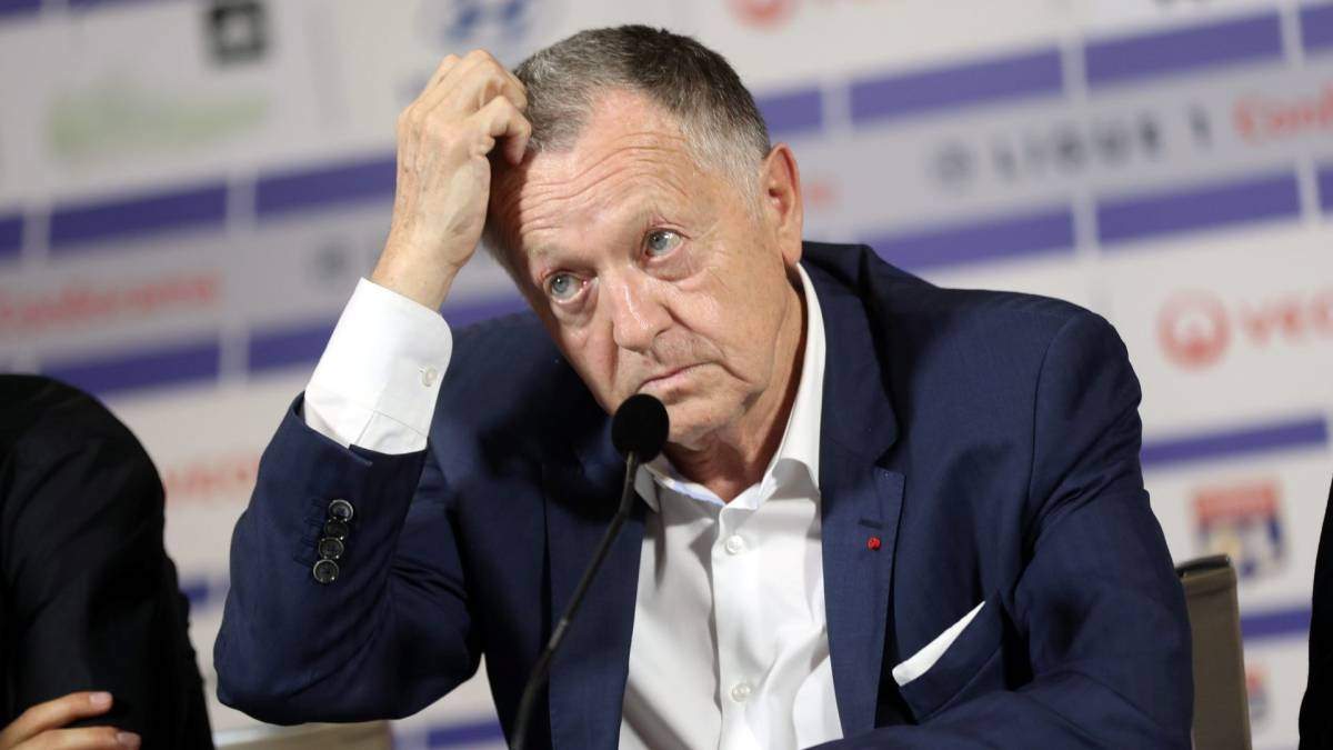 Jean-Michel Aulas. Fuente: (Twitter).