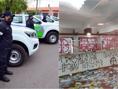 Policía de Río Negro identificó a los autores del ataque a la Oficina de Turismo de El Bolsón