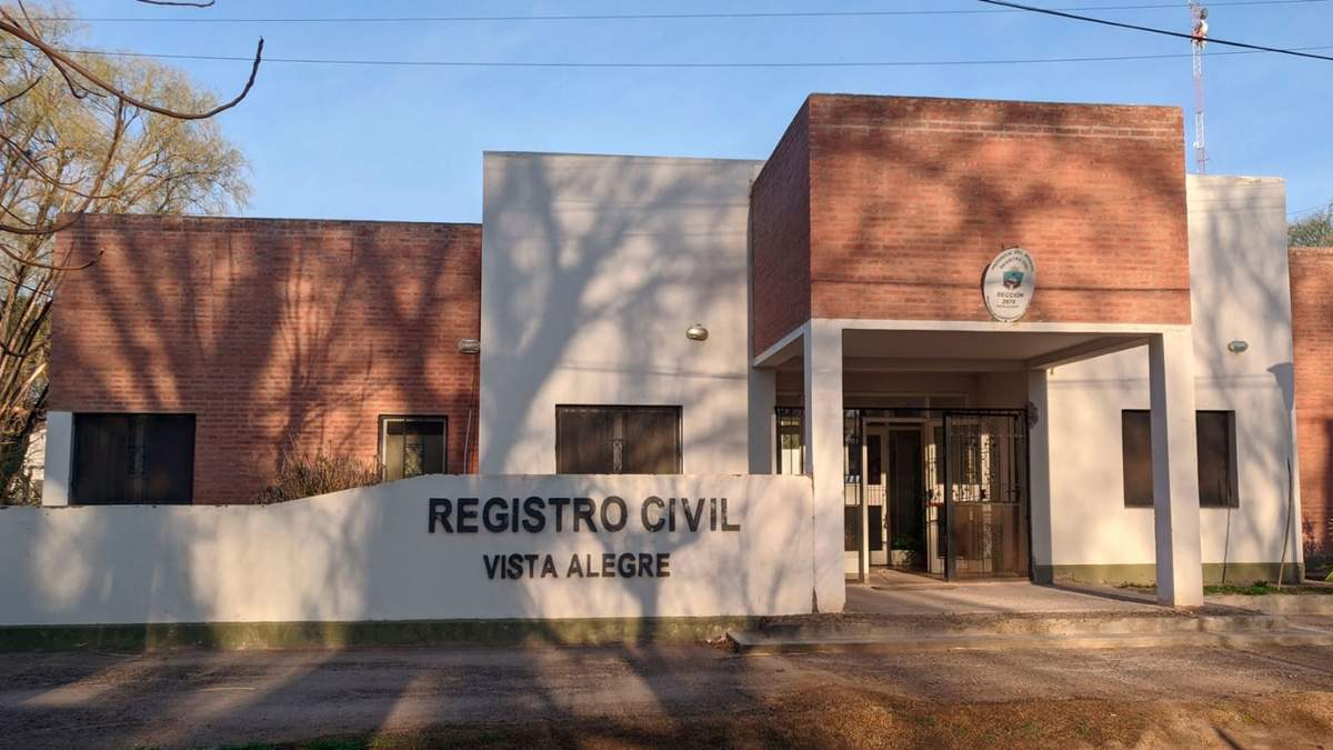 El Registro Civil de Vista Alegre. Fuente: (Gobierno de Neuquén)