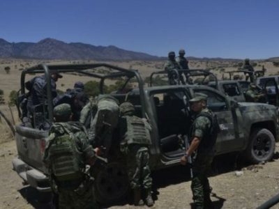 Enfrentamiento en la sierra de Durango deja 10 muertos