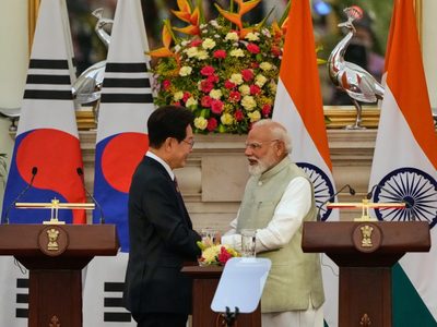 India y Corea del Sur acuerdan duplicar su comercio hasta alcanzar los 50 mil mdd en 2030