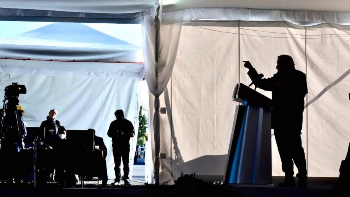 El presidente López Obrador en Zacatecas