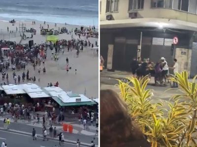 Se desata violencia entre seguidores de Fluminense y Boca Juniors previo a la final de Libertadores