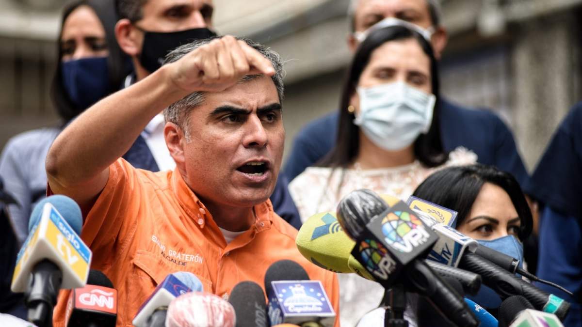 Emilio Grateron, dirigente de la oposición venezolana. Fuente: (Twitter)