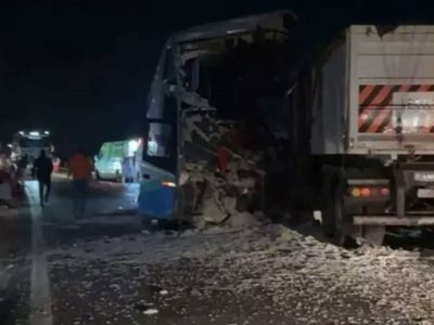 Camión y autobús colisionan en carretera de Mato Grosso, Brasil; hay 11 muertos y casi 50 heridos