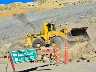 Derrumbe del Cerro de la Virgen: aseguran que la obra de reconstrucción está en su etapa final y habilitarán la ruta 43 en 20 días