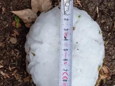 Las impresionantes imágenes del histórico granizo en Cataluña: “Parecían bombas”
