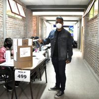 ELECCIONES 2021: Jesús Escobar sufragó y expresó su mirada sobre estos comicios