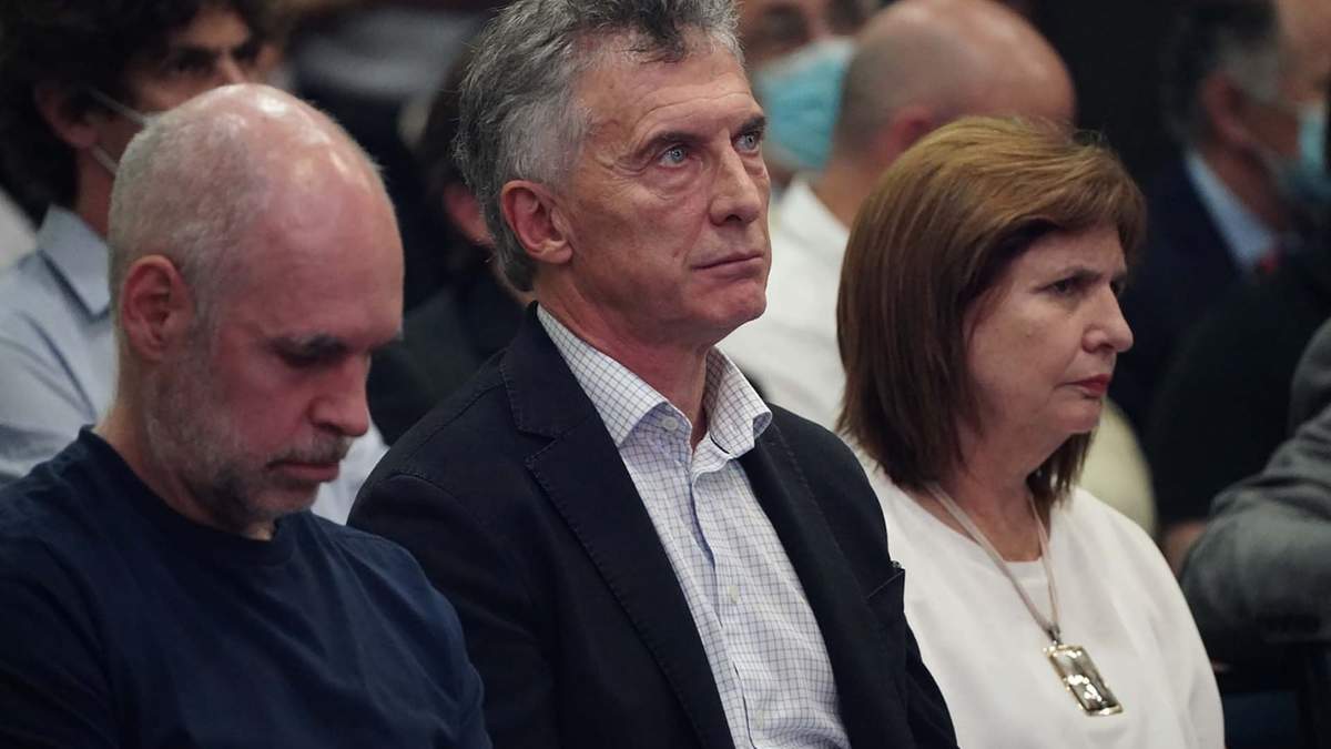 Rodríguez Larreta, Macri y Bullrich. Fuente: (Facebook)