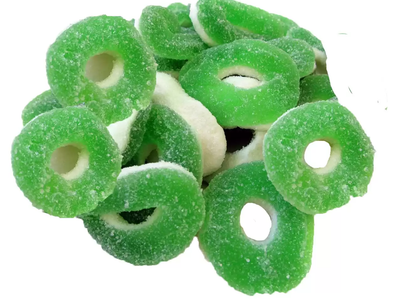 Con solo 2 manzanas, preparate estas gomitas súper ácidas para disfrutar de algo dulce