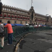 Palacio Nacional cierra sus puertas por megacorte de agua en la CDMX