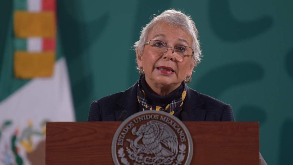 Olga Sánchez Cordero, secretaria de Gobernación