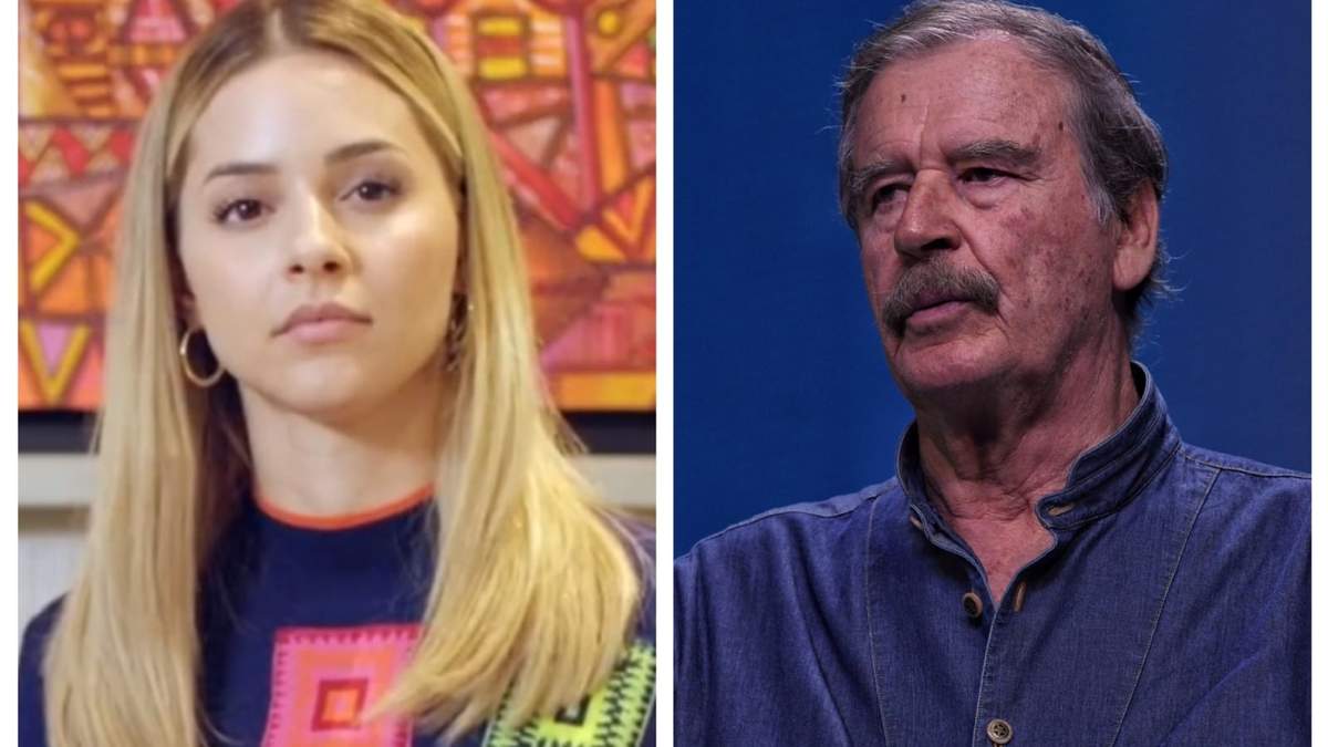 Mariana Rodríguez y Vicente Fox