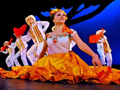 La Banda Mixe con el Ballet de Amalia Hernández
