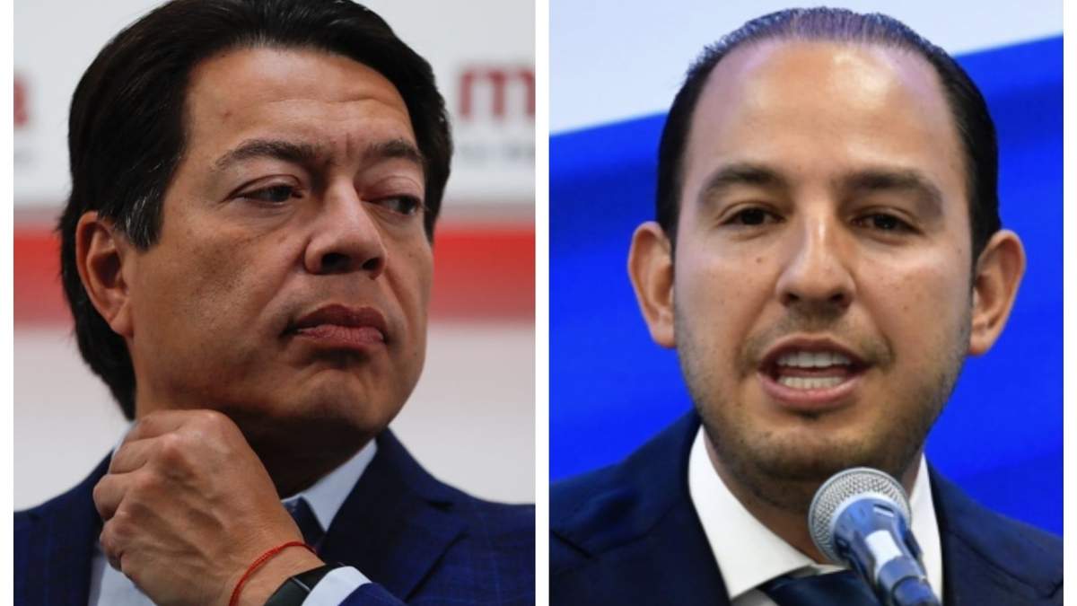 Mario Delgado y Marko Cortés