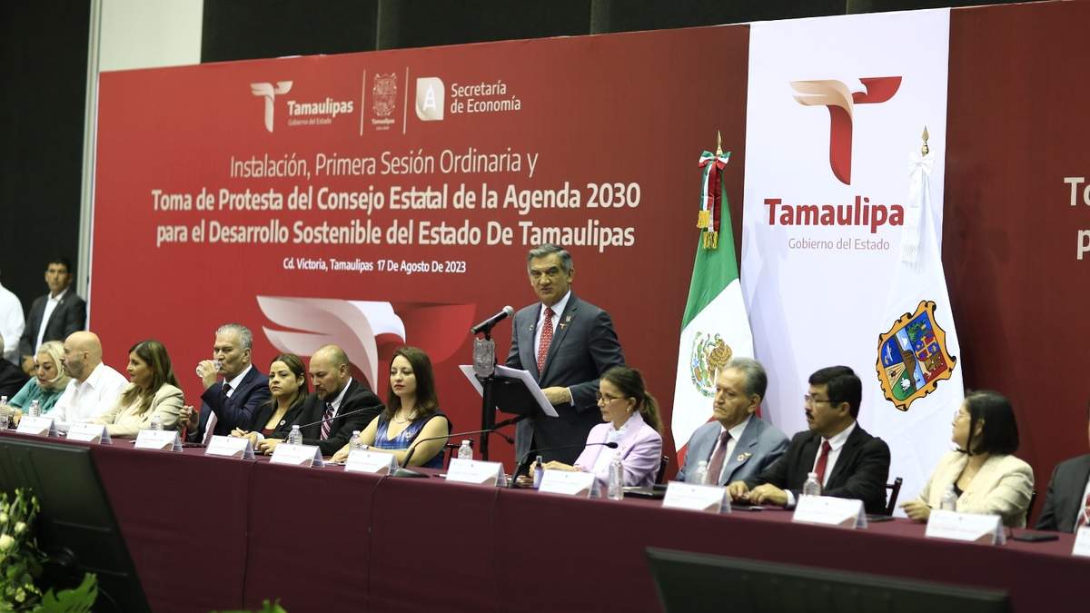Instala Tamaulipas Consejo de la Agenda 2030 para el Desarrollo Sostenible