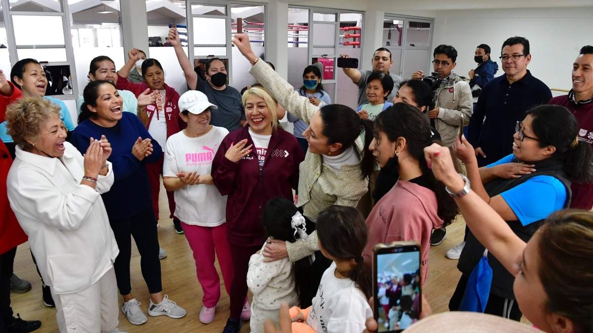 Sheinbaum al inaugurar el PILARES “Ratón Macías” en la colonia Buenos Aires, alcaldía Cuauhtémoc