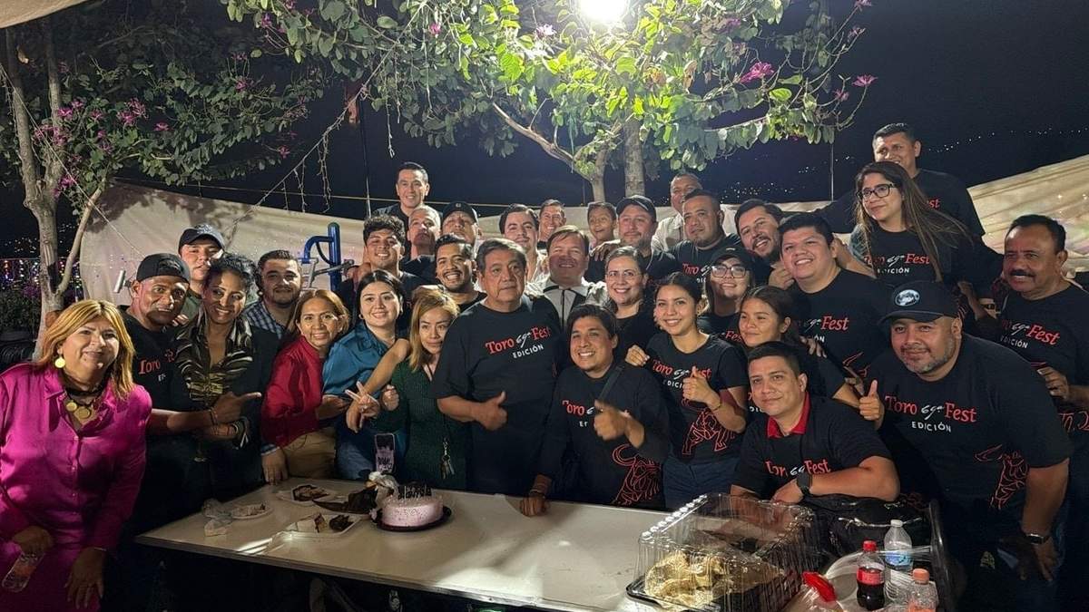 Cumpleaños del morenista Félix Salgado Macedonio en Guerrero