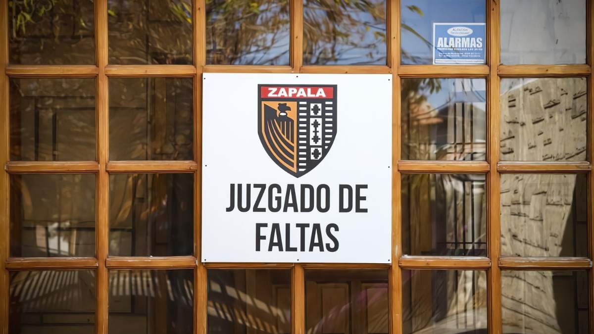 El Juzgado de Faltas de Zapala. Fuente: (Twitter)