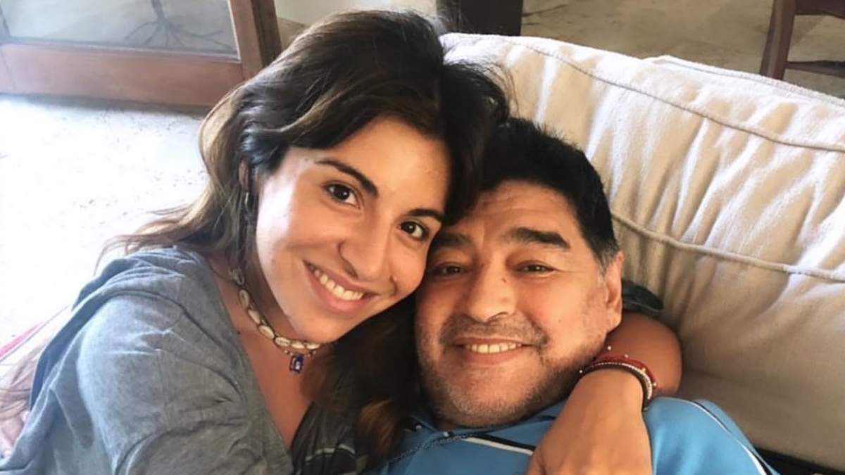 Gianinna y Diego Armando Maradona. Fuente: (Instagram).
