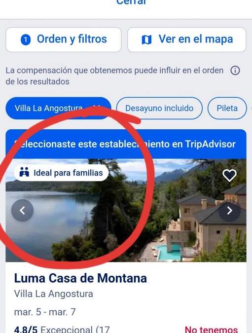 Especificaciones de Luma Casa de Montaña