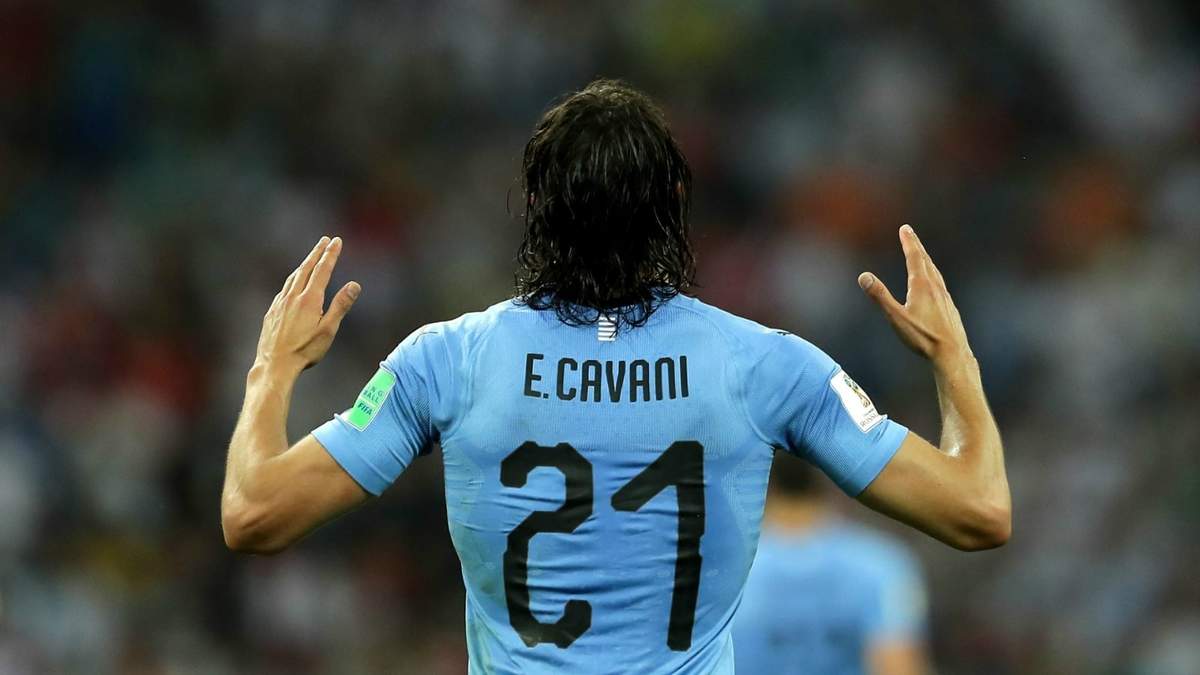 Edinson Cavani. Fuente (Instagram)