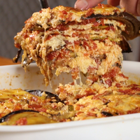 Lasagna de berenjena y ricota: sin harina y con un resulado espectacular una receta deliciosa y fácil que te va a encantar