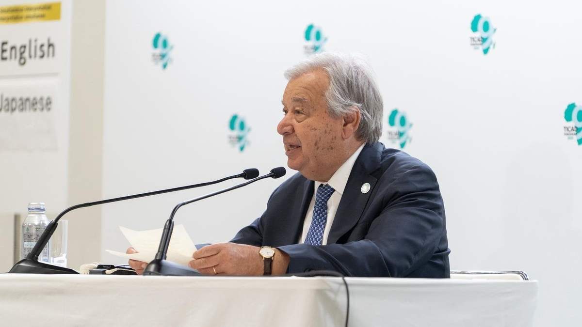 El secretario general de la ONU, António Guterres