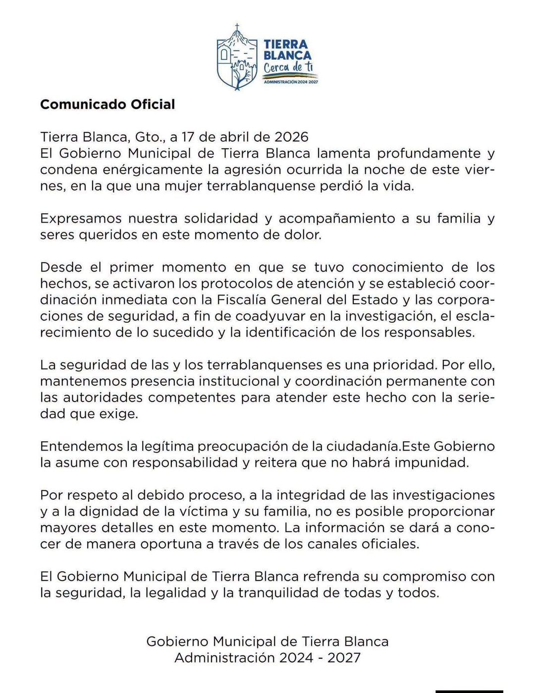 Tierra Blanca