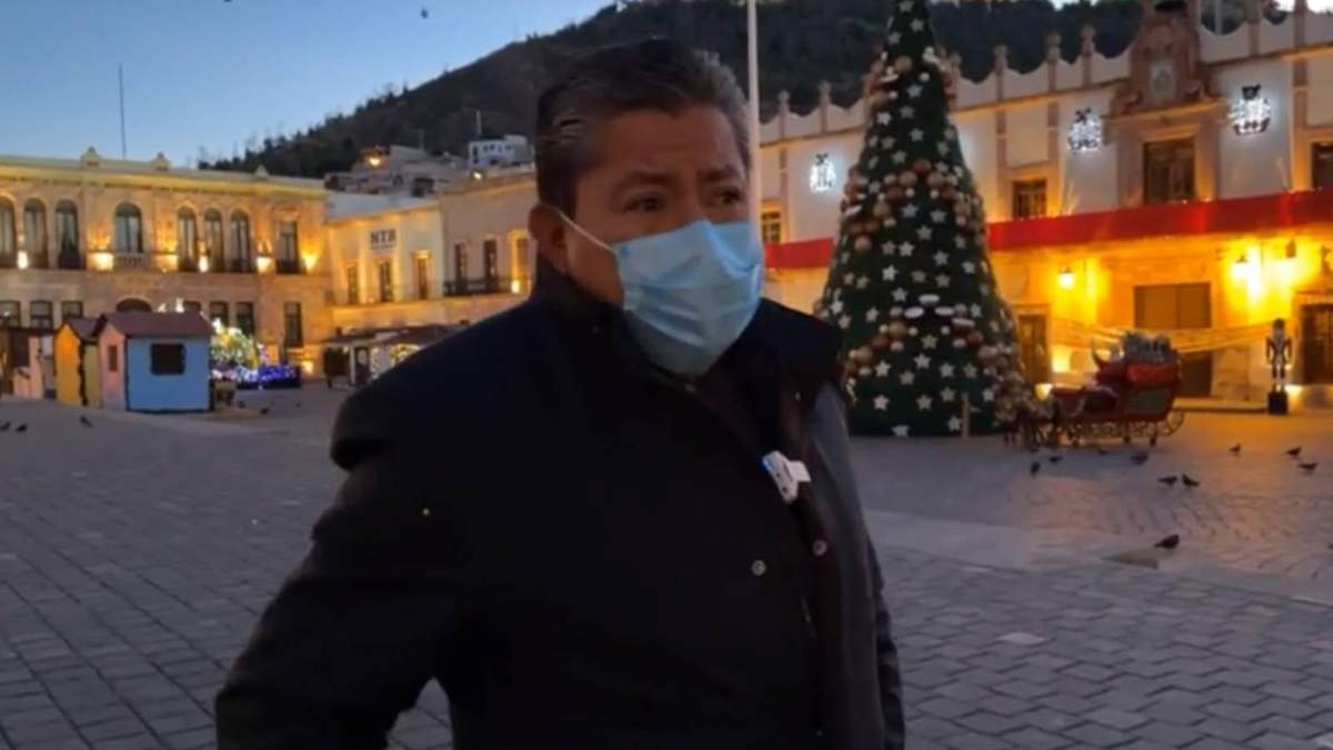 El gobernador David Monreal emitió un mensaje tras el hecho
