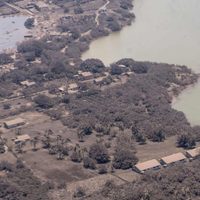 Se conocieron las primeras imágenes de Tonga bajo las cenizas y las primeras víctimas del tsunami