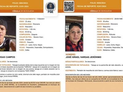 Intensifican la búsqueda de dos comuneros desaparecidos de Cherán, Michoacán