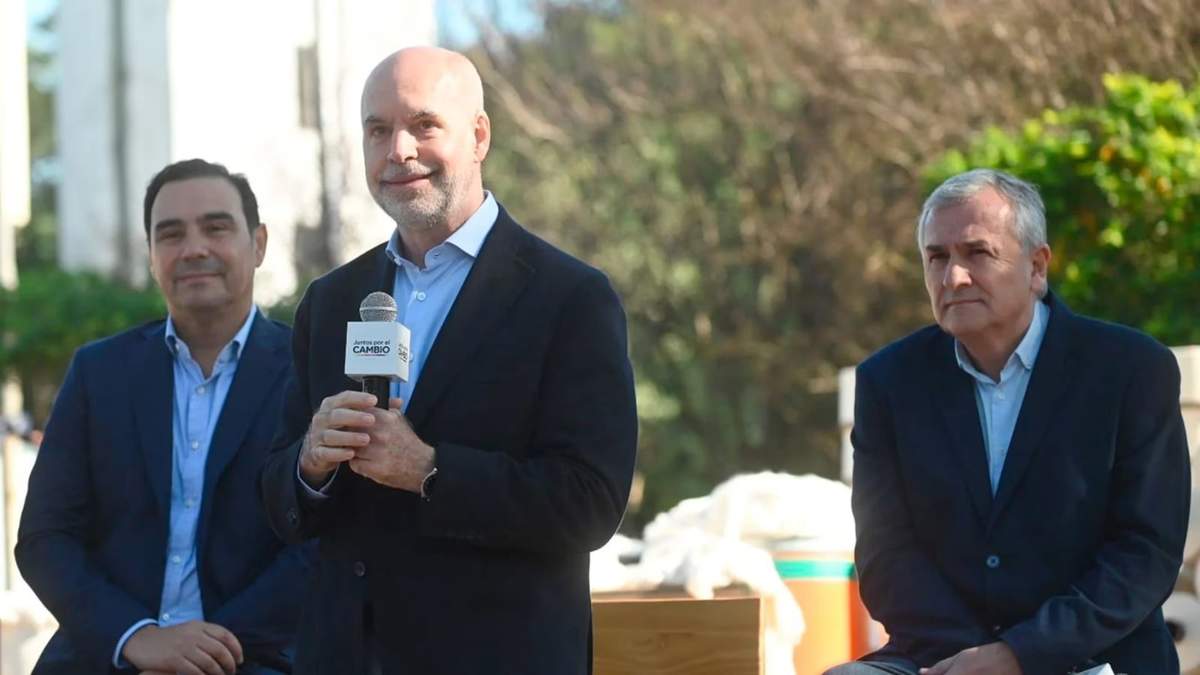 Horacio Rodríguez Larreta en Corrientes. Fuente: (Twitter)
