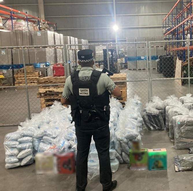 Marihuana decomisada en el Aeropuerto Internacional de Guadalajara