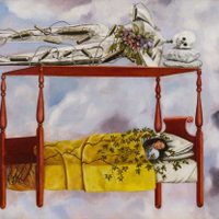 “El sueño", un autorretrato de Frida Kahlo que podría subastarse en 60 millones de dólares