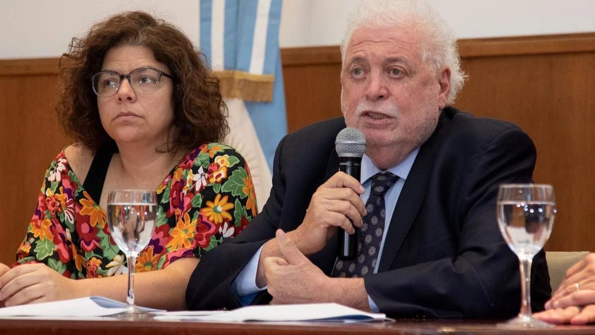 Carla Vizzotti y Ginés González García. Fuente: (Twitter)