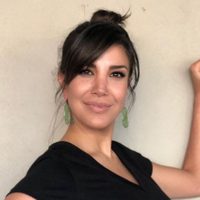 Bajo el sol y en primer plano: así pasó Andrea Rincón el penúltimo día del año
