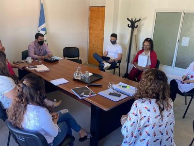 Desarrollo Humano de Zapala coordinó acciones junto al intendente Koopmann