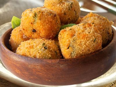 Croquetas de berenjena y de zucchini: una receta fácil y rica para incorporar verduras en tu almuerzo o cena