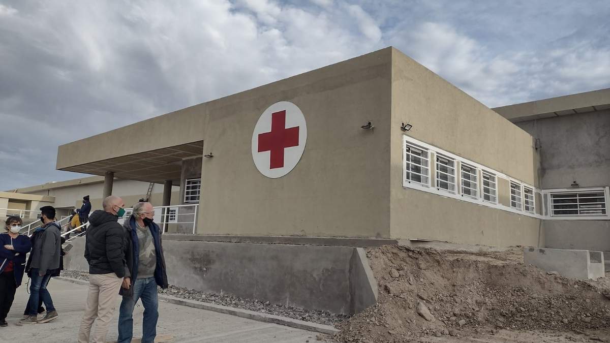 Hospital de Las Grutas. Fuente: (Twitter)