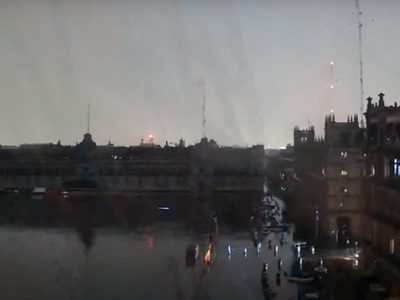 El apagón afectó el Congreso y Palacio Nacional; esto explicó la CFE (Videos)