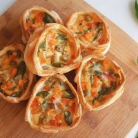 Canastitas primaverales: llevá color a tu mesa con esta receta exprés que es perfecta para una cena rápida y deliciosa